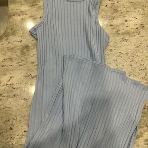 Sleeveless Blue BodyCon Dress
